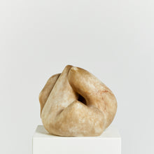 Load image into Gallery viewer, Alabaster swan sculpture by Wilby Hart

