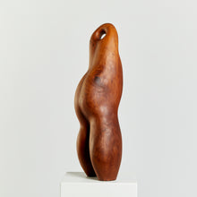 Load image into Gallery viewer, Biomorphic female form wood sculpture
