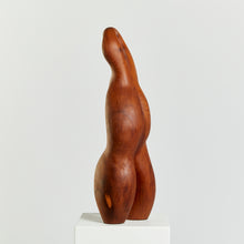 Load image into Gallery viewer, Biomorphic female form wood sculpture
