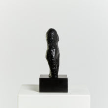 Load image into Gallery viewer, Black plaster figurative sculpture - HIRE ONLY
