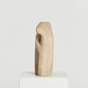 Abstract stone sculpture