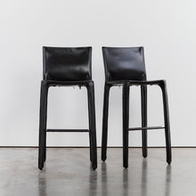 Load image into Gallery viewer, Mario Bellini CAB bar stools for Cassina
