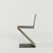 Load image into Gallery viewer, Zigzag chair in treated steel
