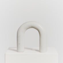 Load image into Gallery viewer, Carrara marble arch form - HIRE ONLY
