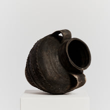 Load image into Gallery viewer, Blackened terracotta cosi pot
