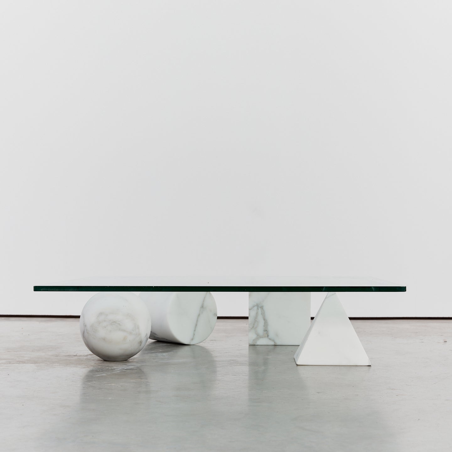 Metafora coffee table by Lella & Massimo Vignelli