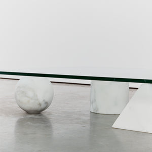 Metafora coffee table by Lella & Massimo Vignelli