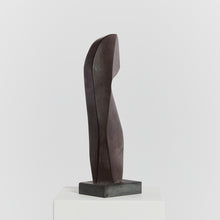 Load image into Gallery viewer, Modernist slate sculpture, signed and numbered
