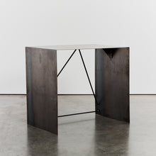 Load image into Gallery viewer, Folded metal console in treated steel
