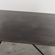 Load image into Gallery viewer, Folded metal console in treated steel
