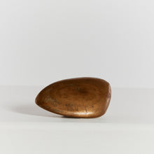 Load image into Gallery viewer, Rare bronze &#39;river stone&#39; by Monique Gerber, signed
