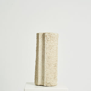 Geoffrey Harris Portland stone cylindrical sculpture