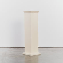 Load image into Gallery viewer, X Tall cream square plinths - HIRE ONLY
