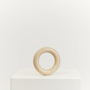 Ceramic ring - cream/fat - HIRE ONLY