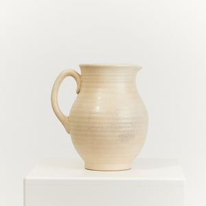 Vintage pitcher - cream- HIRE ONLY