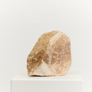 Rock - beige soapstone, large - HIRE ONLY