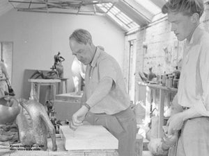 Henry Moore and Geoffrey Harris