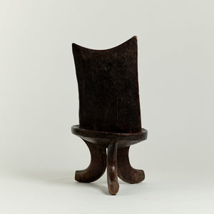 Rare Ethiopian tribal three legged chair - HIRE ONLY