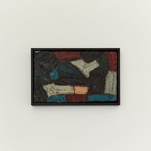 Load image into Gallery viewer, Abstract rectangle composition, impasto oil on board
