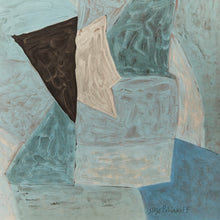 Load image into Gallery viewer, Large rare edition of Serge Poliakoff &#39;Composition Bleue&#39; lithograph - numbered 155/180
