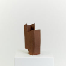 Load image into Gallery viewer, Textured brown slab vessel - HIRE ONLY
